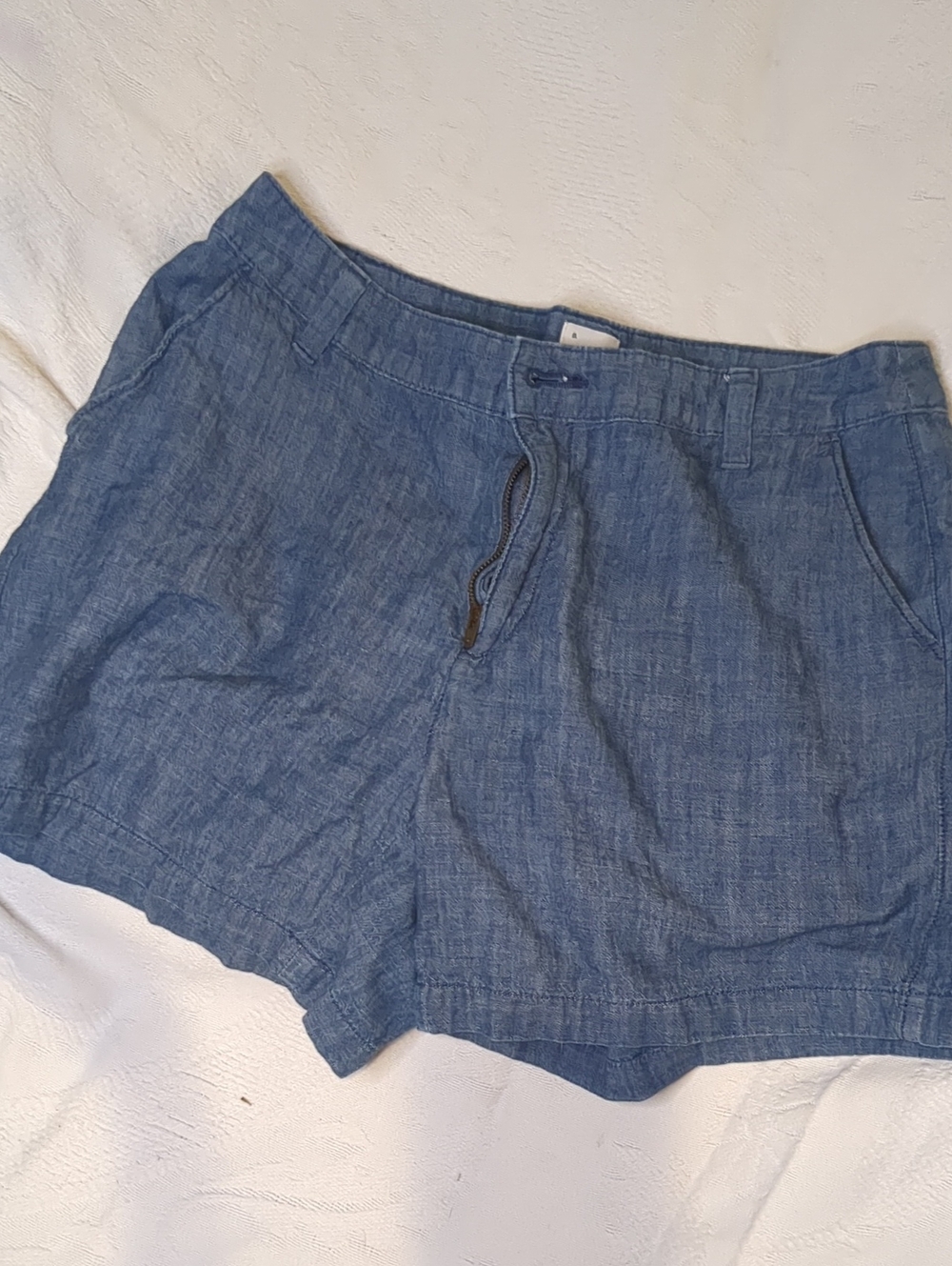 a new day Blue Chambray Shorts